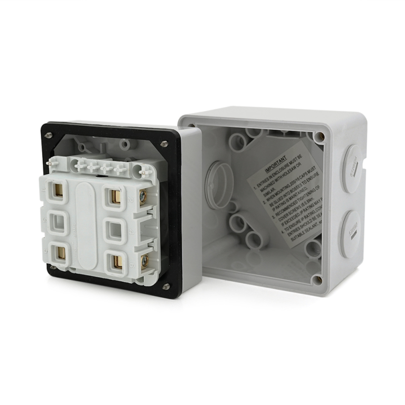 Перемикач ON/OFF Chenf, 250V/10A, IP66, Box