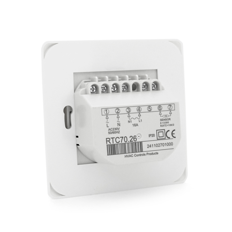 Механічний терморегулятор для теплої підлоги RTC70, 220V