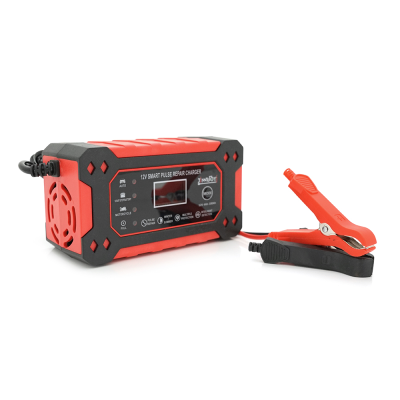 Імпульсне ЗУ  для акумуляторів RJTianye, 6V/12V,100-240V, 2A,LCD, клеми(AGM/GEL,Lead)