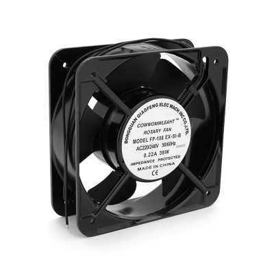 Кулер для охолодження серверних БП FP-108EX-S1-B DC sleeve fan 2pin під паяння - 150*150*50мм, 220V/0,22A, 2600об/хв, 38W
