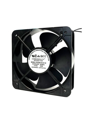 Кулер для охолодження серверних БП FP-20060EX-S1-B DC sleeve fan 2pin під паяння - 200*200*60мм, 220V/0,43A, 2600об/хв, 58W
