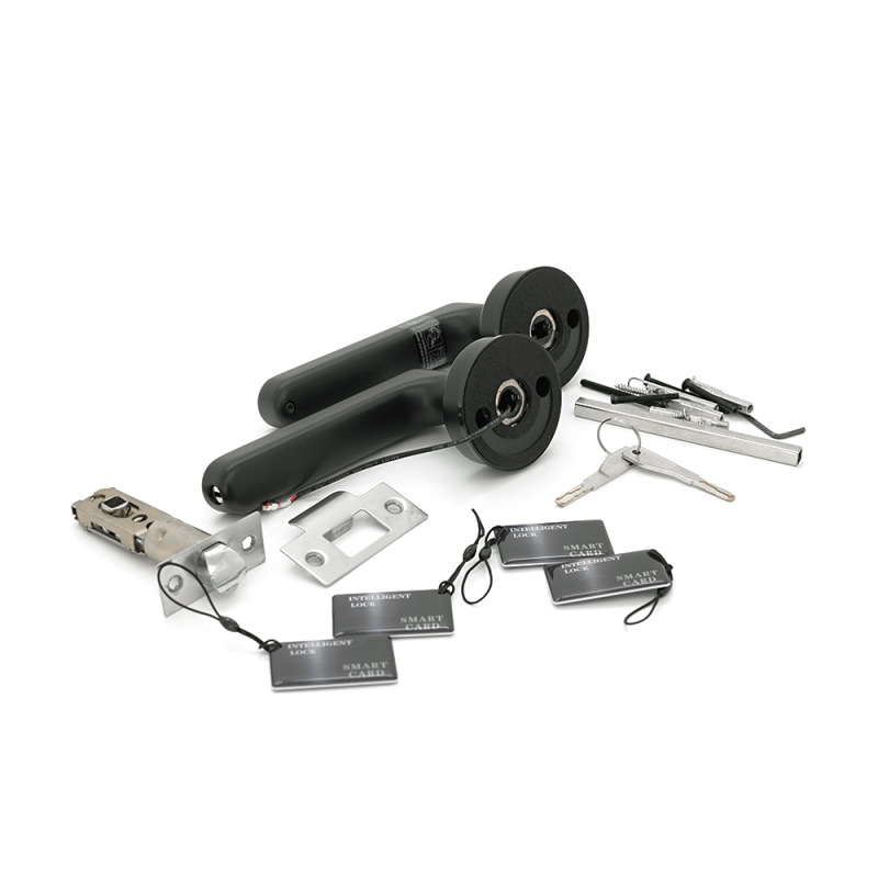 Розумний замок YOSO YO-С6 на батарейках 4хААА, Відбиток пальця/код/карта/ключ/додаток (врізна частина 60/70) Цинковий сплав, АРР-АРР-TTlock / TTh