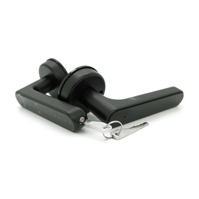 Розумний замок YOSO YO-С6 на батарейках 4хААА, Відбиток пальця/код/карта/ключ/додаток (врізна частина 60/70) Цинковий сплав, АРР-АРР-TTlock / TTh