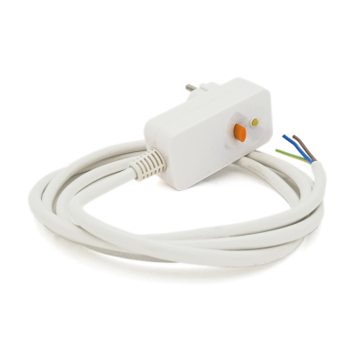 Реле контролю напруги в розетці NB-KL3O-16, 250V/16A, (3300 Вт), довжина кабелю 2м Реле контролю напруги в розетці NB-KL3O-16, 250V/16A, (3300 Вт), довжина кабелю 2м