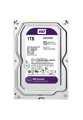 Жорсткий диск Western Digital Purple 1TB 64MB 5400rpm WD10PURZ 3.5 SATA III