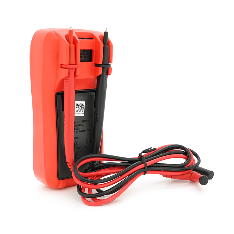 Мультиметр UNI-T UT133B Вимірювання: V (AC/DC), A (DC), Ω, C, NCV. Функції: продзвонювання, тест діодів, перевірка батарей