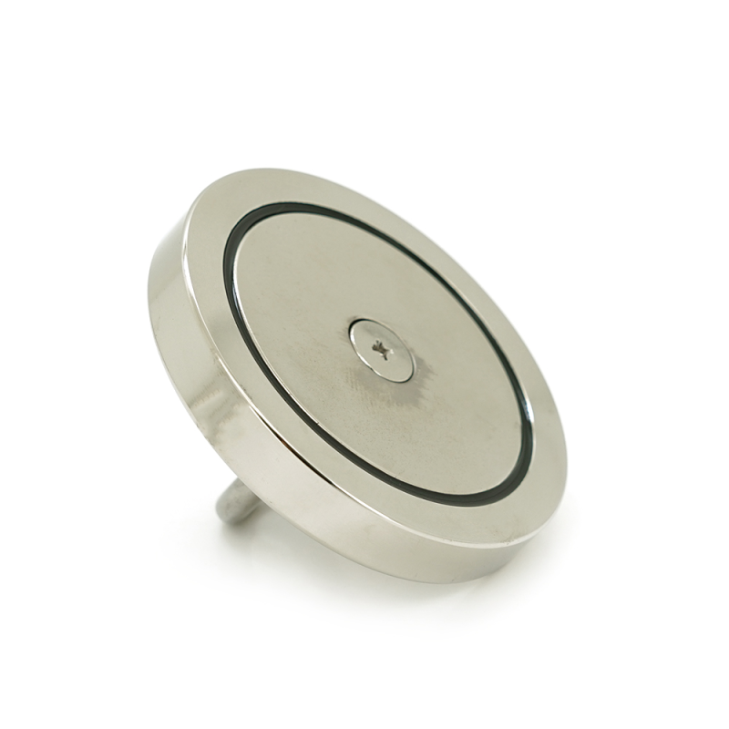 Магніт із кільцем D120, натяг 0-480 кг