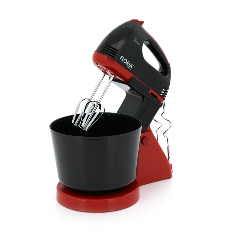 Міксер з чашею Floria ZLN7574, 150W, black