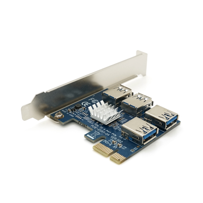 Контролер PCI-Е => USB 3.0, 4 порта, 5Gbps, OEM