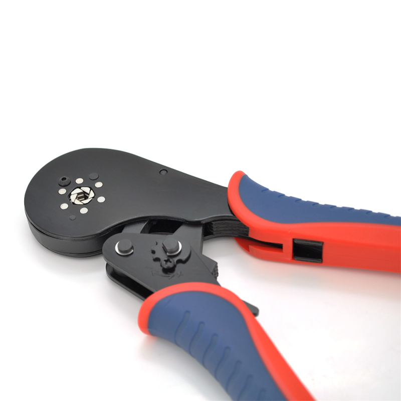 Крімпер CINLINELE HCS8 16-6 для обтиску кабельного накінечника, 0.08-16mm2, Blue-red