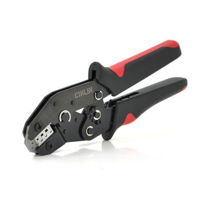 Інструмент обжимний SN-2549 для обжимки клем, 0.14-1.5mm2, Black-red