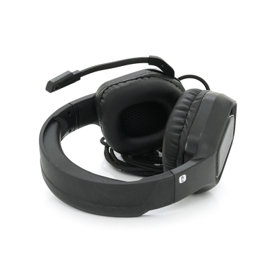 Навушники провідні Cyberpunk CP-007, з мікрофоном і регулюванням гучності, Black, Box