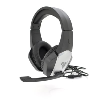 Навушники провідні Jedel GH-220, з мікрофоном і регулюванням гучності, Black / Silver, Box