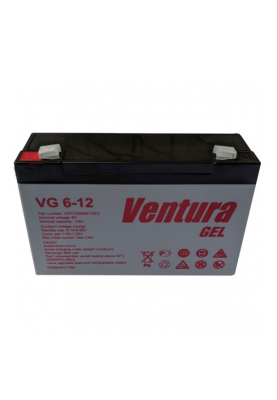 Акумуляторна батарея Ventura VG 6-12 Gel 6V 12Ah (151*50*100мм), Q10