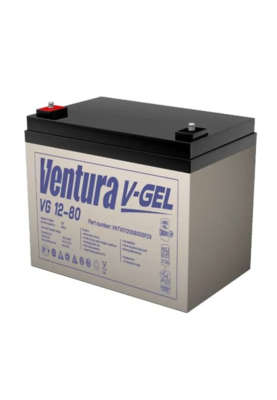 Акумуляторна батарея Ventura VG 12-80 Gel 12V 80Ah (260*169*215мм), Q1