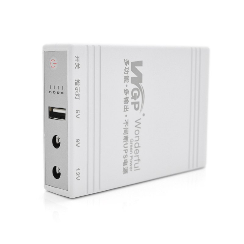 Джерело безперебійного живлення WGP 5V/9V/12V-1A, три виходи (116x73x23.5 мм)