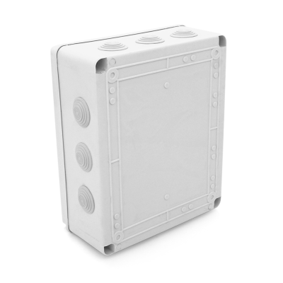 Коробка розподільна зовнішня YOSO 300х250х120 IP55 колір білий (300*250*120)