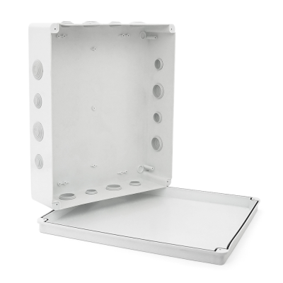 Коробка розподільна зовнішня YOSO 400x350x120 IP55 колір білий (400*350*120) Коробка розподільна зовнішня YOSO 400x350x120 IP55 колір білий (400*350*120)