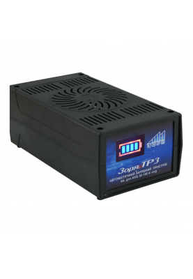 Трансформаторний зарядний пристрій ТР-3 для акумулятора 12V, ємність АКБ 32-90А/год, струм заряду 6A