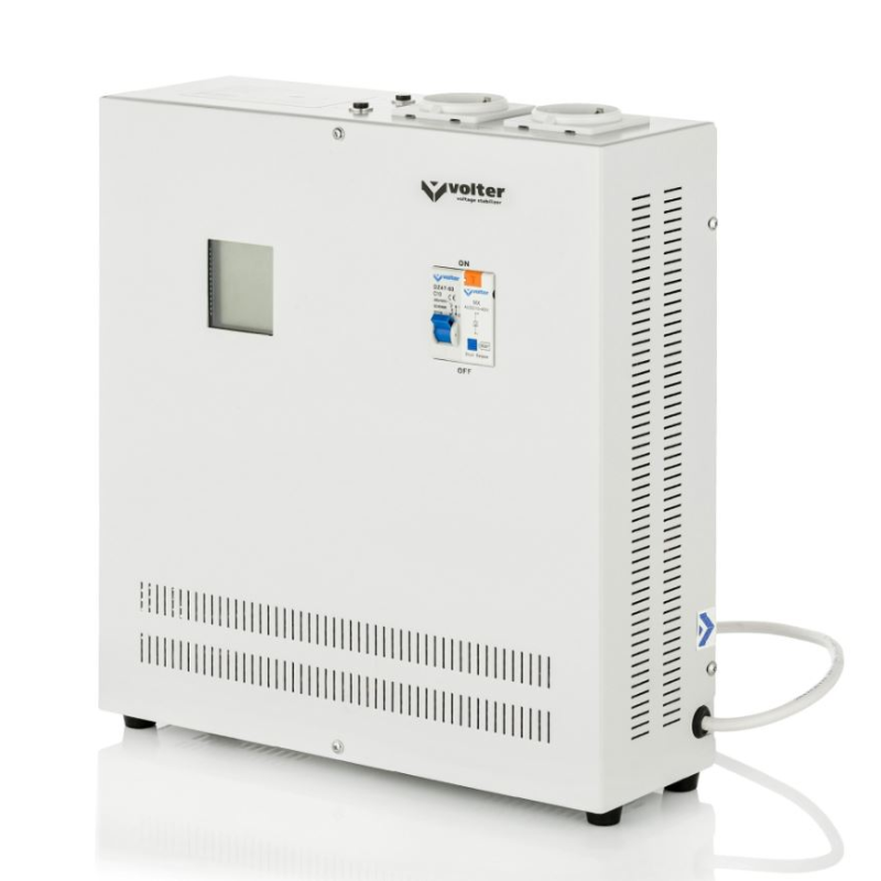 Стабілізатор напруги VOLTER однофазний теристорний СНПТО-2пт slim (2200Вт), 220В, 150-245В, 16 ступенів