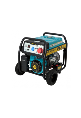 Генератор бензиновий FULL FGL8000LE3, трифазний 220V, 50Hz, 8KVA