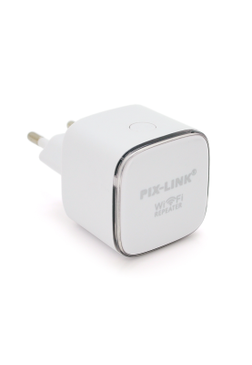 Підсилювач WiFi сигналу з 2-ма вбудованими антенами LV-WR38, живлення 220V, 300Mbps, IEEE 802.11b/g/n, 2.4-2.4835GHz, BOX