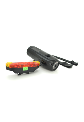 Набір ліхтарик+ стоп QX-T0703, 3+4 режими, Box