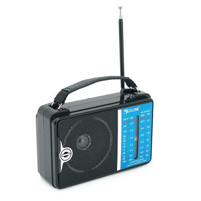 Радіоприймач GOLON RX-A06AC, LED, 2x3W, FM радіо, корпус пластмас, Black, BOX Радіоприймач GOLON RX-A06AC, LED, 2x3W, FM радіо, корпус пластмас, Black, BOX