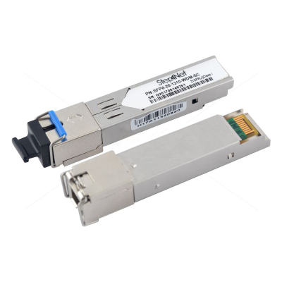 SFP модуль Step4Net 1.25G 1550nm 20km WDM SC підтримка DDM TX1550/RX1310
