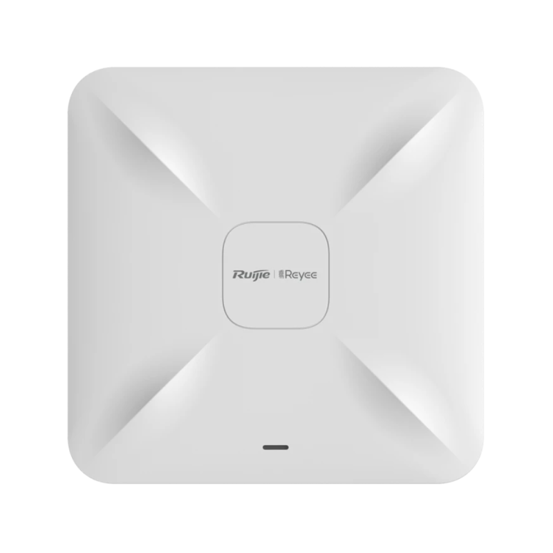 Стельова дводіапазонна точка доступу Ruijie Reyee RG-RAP2200(F), 2х100Base-T Ethernet ports, PoE/LAN1,194 x 194 x 35 мм