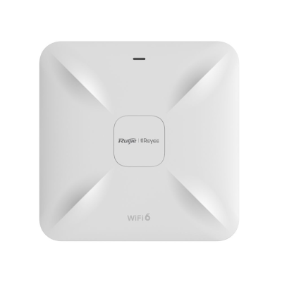 Стельова дводіапазонна Wi-Fi 6 точка доступу Ruijie Reyee RG-RAP2260(G), 2х1000M Base-T, PoE/LAN1,194 x 194 x 35 мм