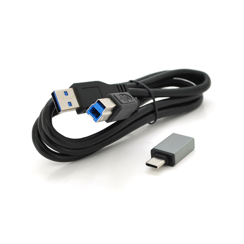 Хаб USB 3.0, 4 порти USB 3.0 + 1 порт QC3.0, з перемикачами на кожен порт, DC5V3A, Black, BOX