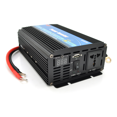 Інвертор напруги Wm-4000(2400Вт), 12/220 з апроксимованою синусоїдою, 1 універсальна розетка+USB, клемми
