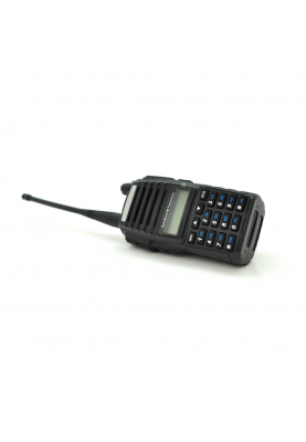 Бездротова рація Baofeng BF-UV82 8W c дисплеєм, FM-радіо, корпус пластмас, частота 400-470MHz, Black, BOX