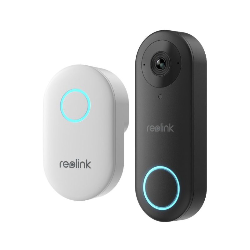 5МР WiFi Виклична панель Відеодзвінок із SD-картою Reolink Video Doorbell ( кут огляду 134°) IP65