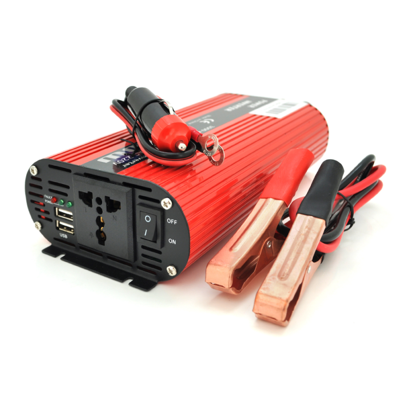 Інвертор напруги Wm-3000(1500Вт), 12/220V approximated, 1 універсальна розетка