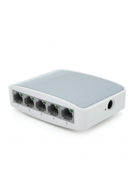 Комутатор Gigabit Ethernet ONV-H3005S в пластиковому корпусі, 5*1000Мб портів, 5В 1Ач, 100х70х28