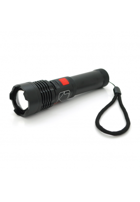 Ліхтарик Balog BL-X72-P90, 3 режими, алюміній, вбудований акум, USB кабель, BOX
