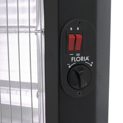 Інфрачервоний електрообігрівач FLORIA ZLN1770, 2000Вт, 3 режими, Box
