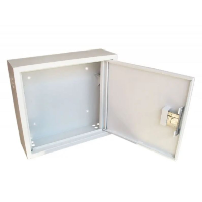 Антивандальна шафа VAGOS Super Antilom 19" 3U - 1.5 (550х500x220) двері - приховані петлі, замок - сувальдний, 8відп. 22мм