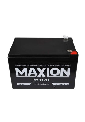 Акумуляторна батарея MAXION AGM OT 12-12 12V 12Ah ( 151 х 98 х 100 ), Q4
