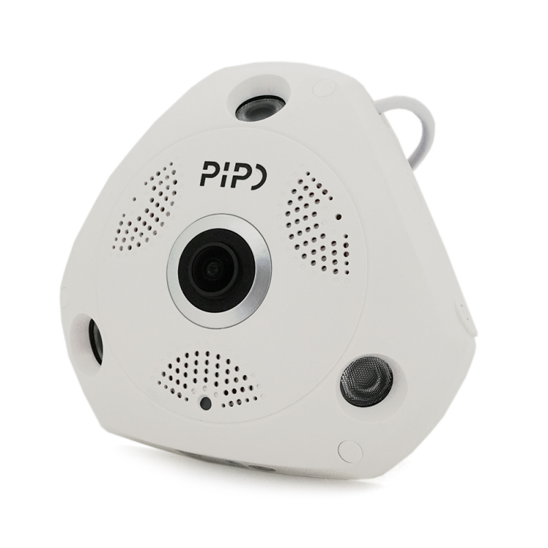 2MP мультиформатна камера PiPo у пластиковому корпусі риб'яче око 170градусів PP-D1U03F200ME 1,8 (мм)