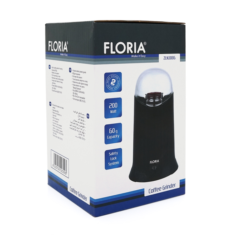 Кавомолка Floria ZLN3086, 200W