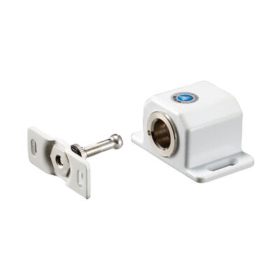 Накладний мініатюрний електрозамок YE-304NC (POWER-CLOSED), 12V DC/100mA, 50 х 30.2 х 26.8 мм