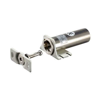 Накладний мініатюрний електрозамок YE-305NС (POWER-CLOSED), 12V DC/100mA, 64.1 х 40 х 25 мм