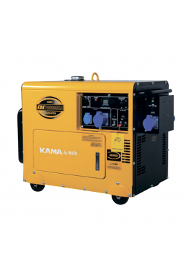Генератор дизельний KDK10000SC3, 9.4KVA, однофазный 230V, об'єм 30л