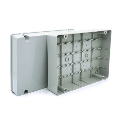 Коробка розподільна, СOURBI 245х190х90 з поворотною кришкою, IP65 (негорюча) Коробка розподільна, СOURBI 245х190х90 з поворотною кришкою, IP65 (негорюча)