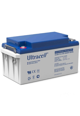 Акумуляторна батарея Ultracell UL65-12 AGM 12V 65 Ah  (348x167x176) White Q1/78