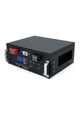 Літій-залізо-фосфатний акумулятор Merlion LiFePO4 51.2V 50AH для Solar (440х350х180) RACK MOUNT 50A BMS, 5000 циклів Q1
