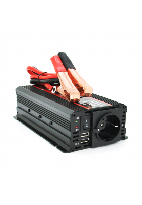 Інвертор напруги KY-M4000, 550W, 12/220V, Line-Interactive, LCD, 1 Shuko, 2 USB вихід, прикурювач, Box, Q20